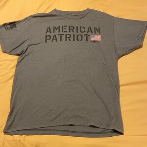 WHIT Gray American Patriot Tee